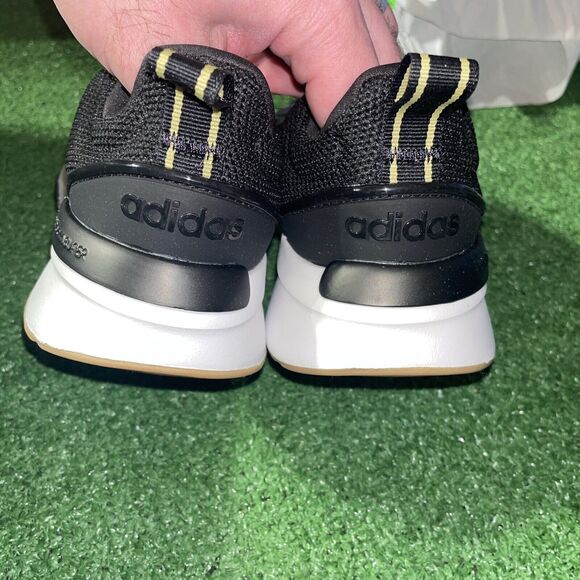 Wmns Adidas Racer TR21 Athletic Running Shoe / Black White Gum / GX4206 Size 5.5 - Picture 7 of 9